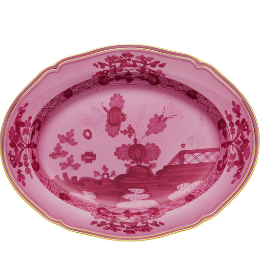 ORIENTE ITALIANO OVAL PLATTER, PORPORA