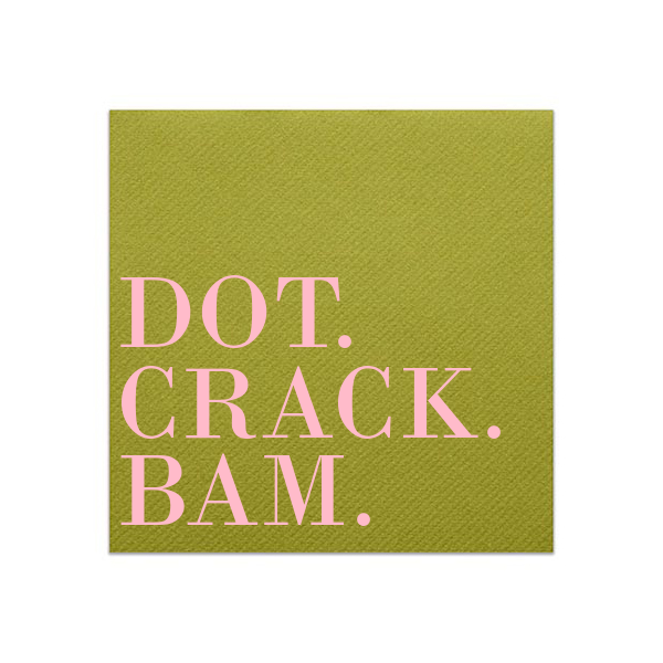 MAHJONG COCKTAIL NAPKINS