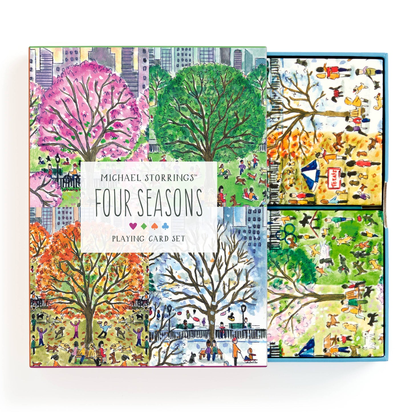 MICHAEL STORRINGS FOUR SEASONS PLAYING CARD SET