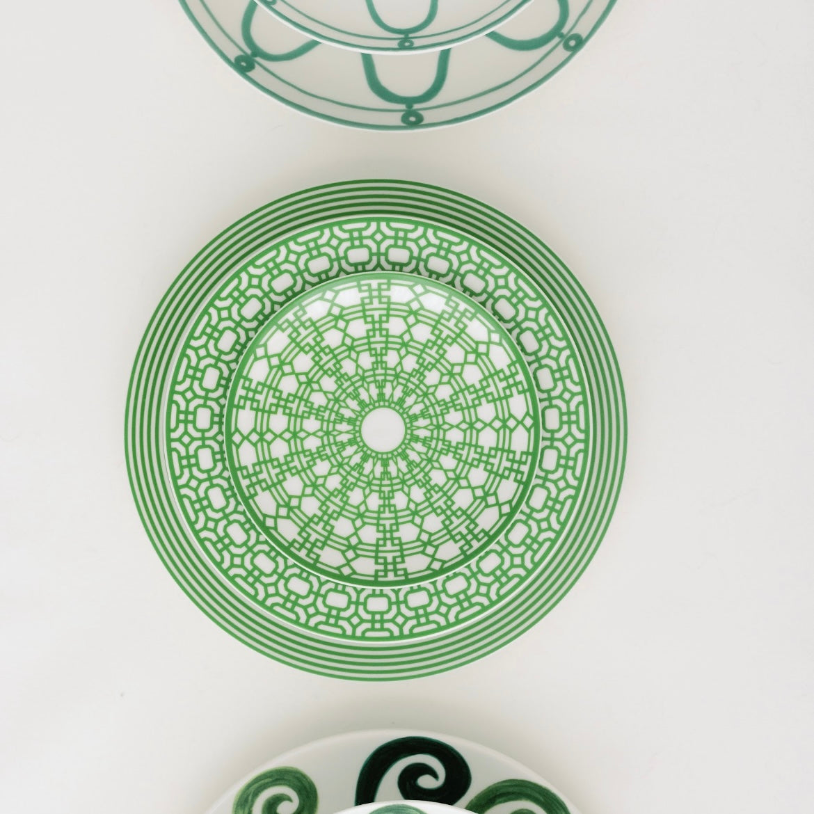 NEWPORT GREEN SALAD PLATE