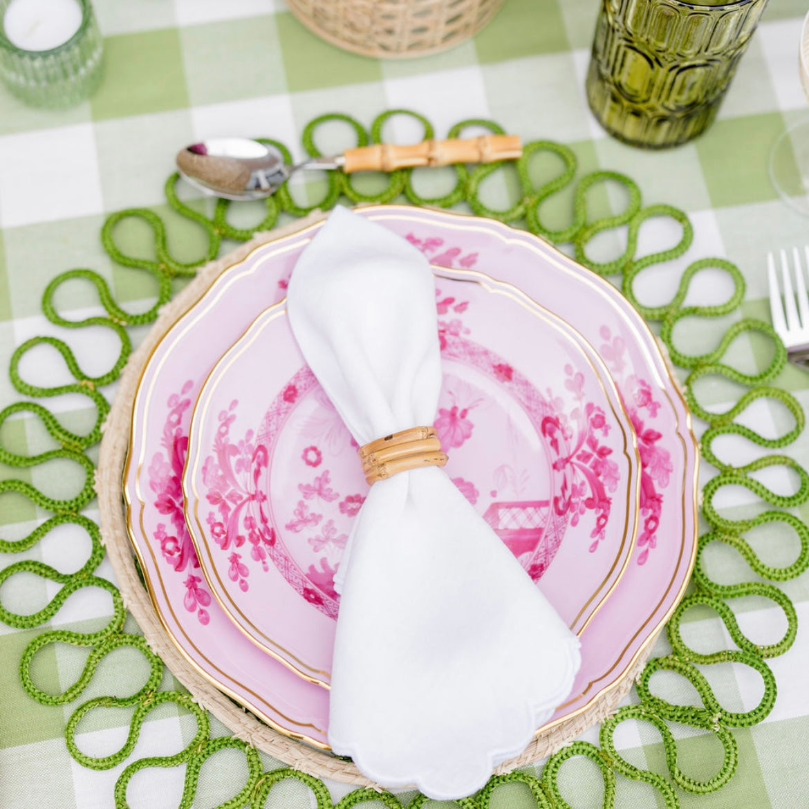 ORIENTE ITALIANO DINNER PLATE, PORPORA