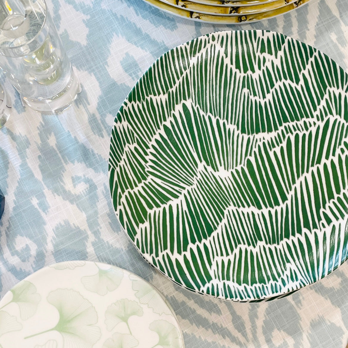 GINGKO DESSERT PLATE (SET OF 6)