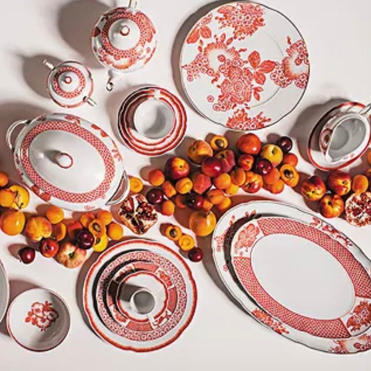 CORALINA OVAL PLATTER, SUNSET