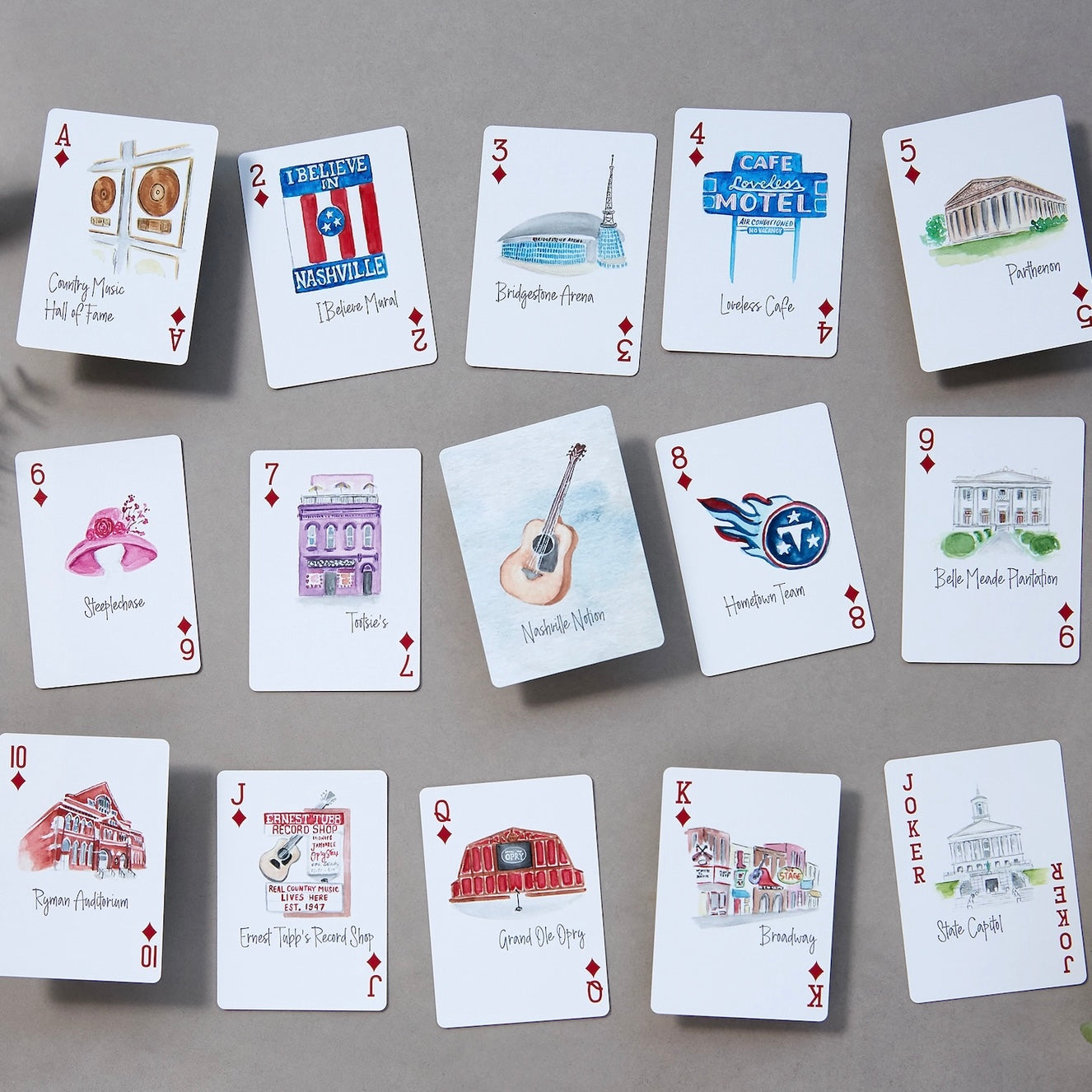 NASHVILLE NOTION PLAYING CARDS