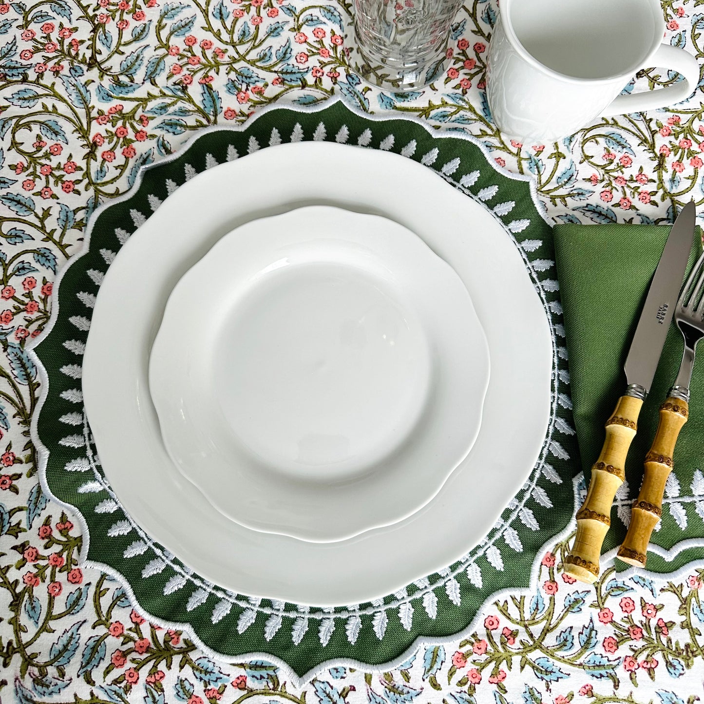 FERN PLACEMATS, GREEN (SET OF 4)