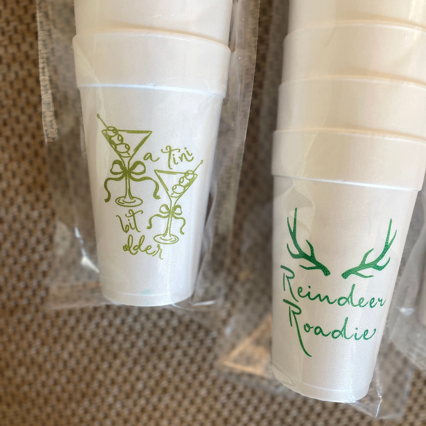 'TINI BIT OLDER FOAM CUP SET