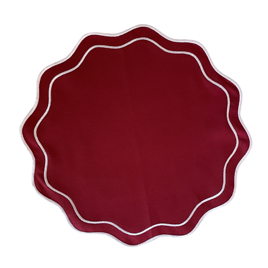 COLETTE PLACEMATS, MALAGA WINE (SET OF 4)