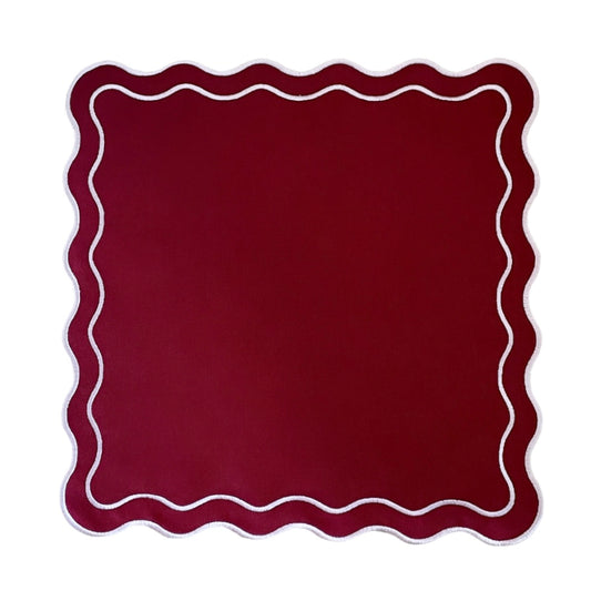 COLETTE NAPKINS, MALAGA WINE (SET OF 4)