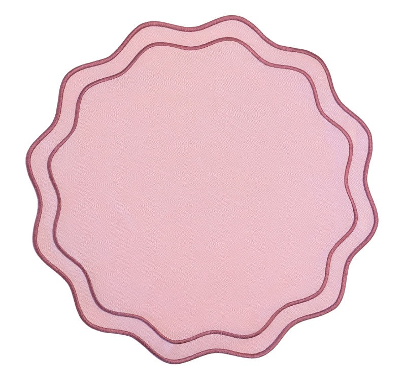 COLETTE PLACEMATS, PINK (SET OF 4)