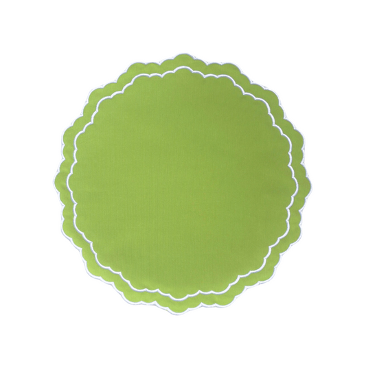 RHODE PLACEMATS, GREEN (SET OF 4)