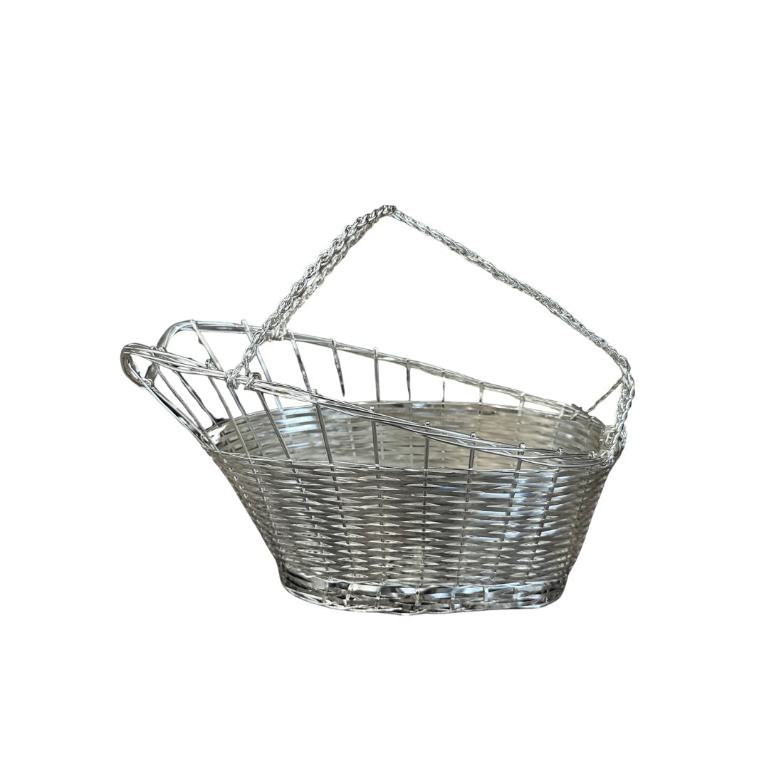 WOVEN WINE BASKET
