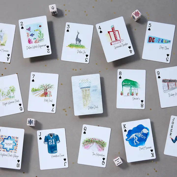 DALLAS DECK PLAYING CARDS