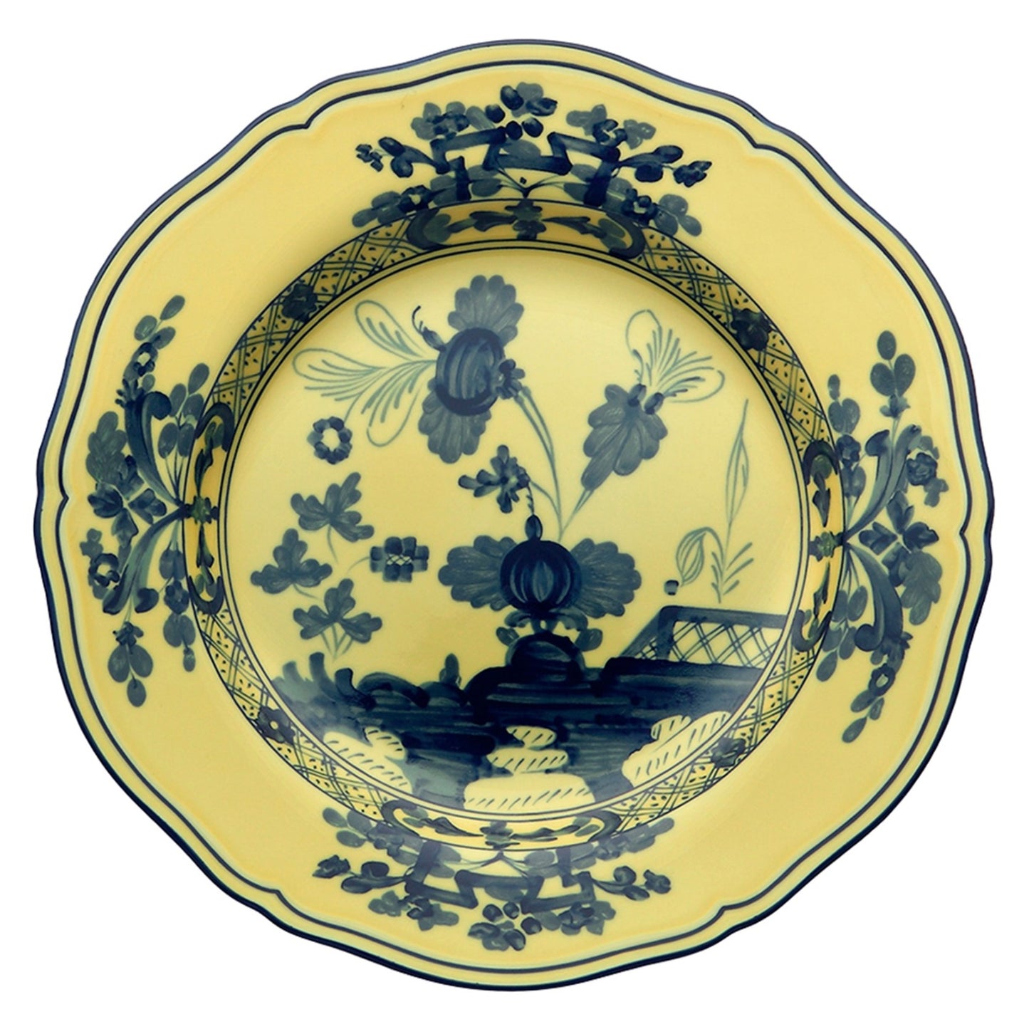 ORIENTE ITALIANO DINNER PLATE, CITRINO