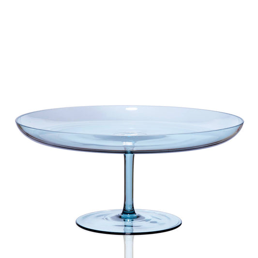 ROSE CAKE PEDESTAL, BLUE