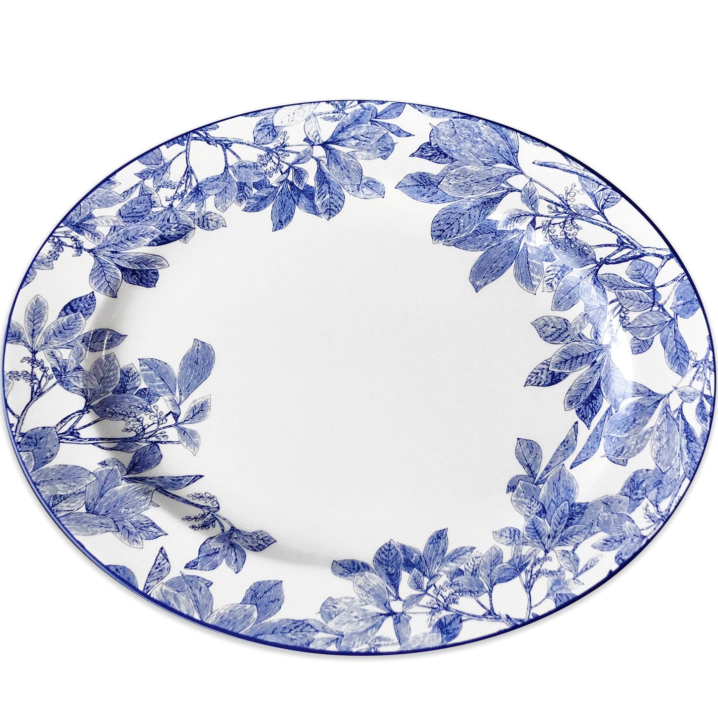 ARBOR BLUE OVAL PLATTER