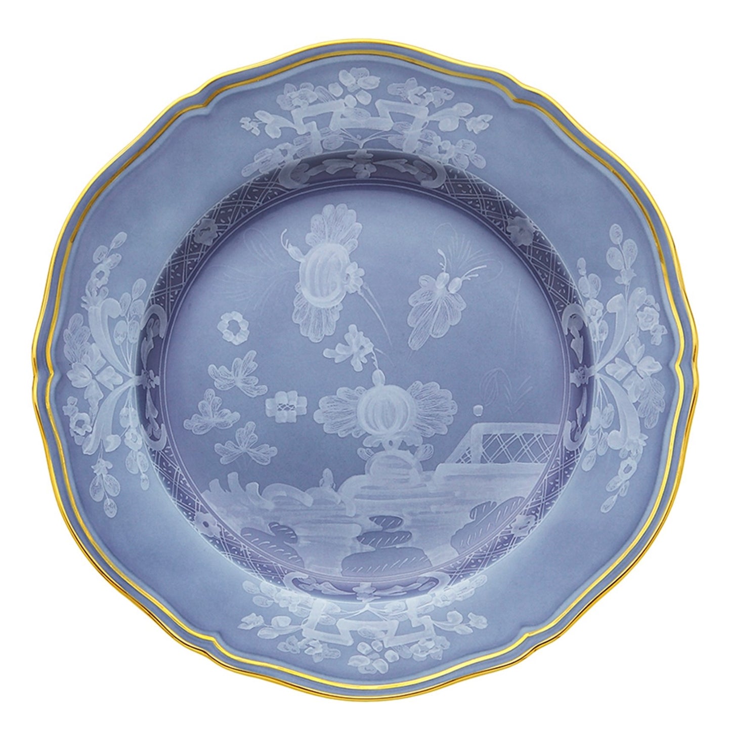 ORIENTE ITALIANO DINNER PLATE, PERVINCA
