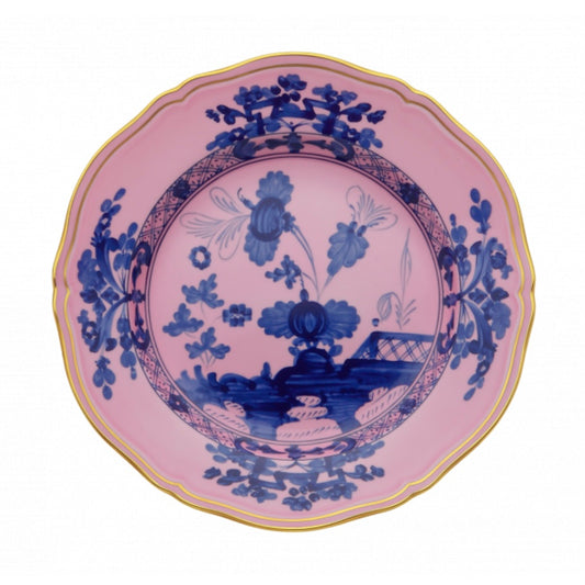 ORIENTE ITALIANO DESSERT PLATE, AZALEA