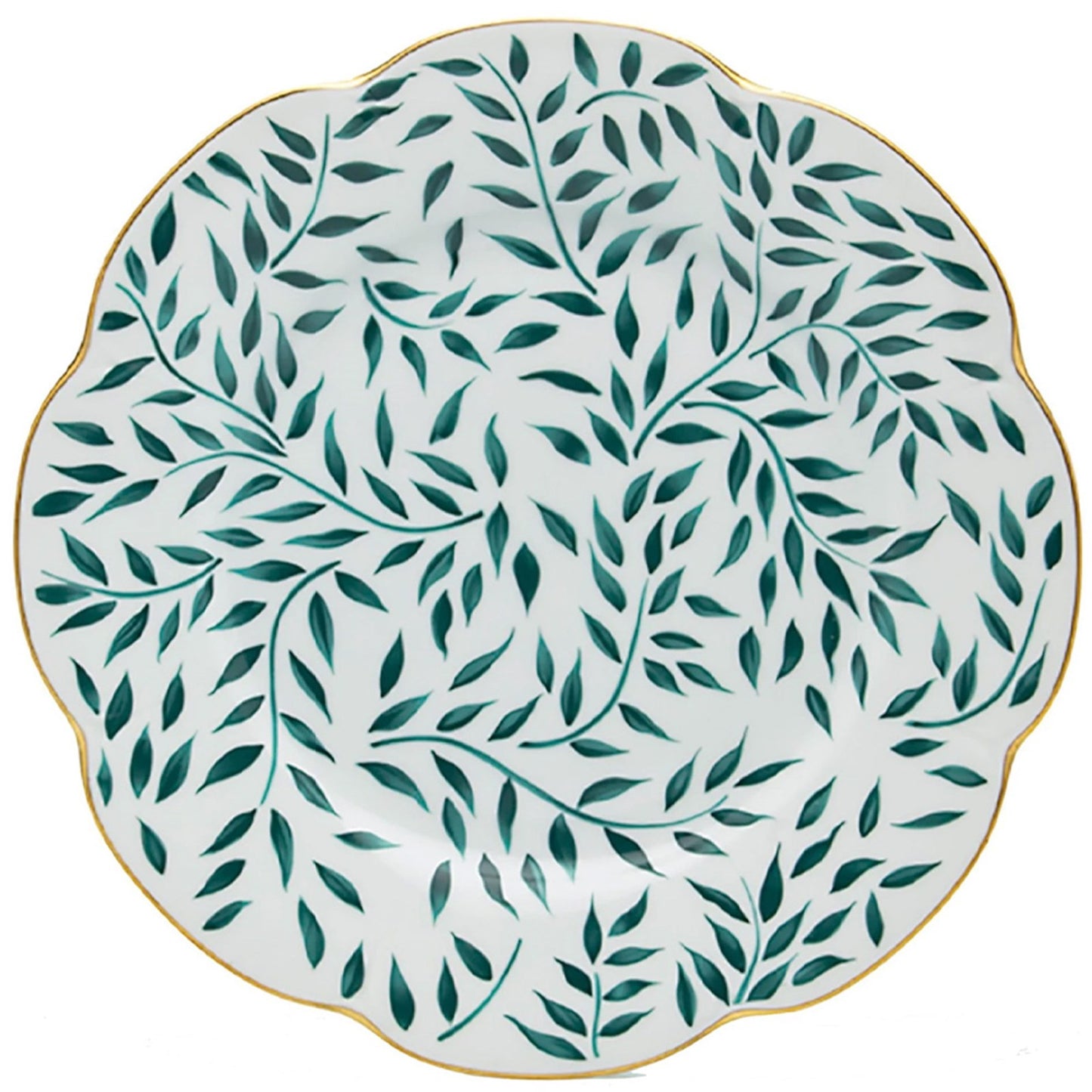 OLIVIER DINNER PLATE, GREEN