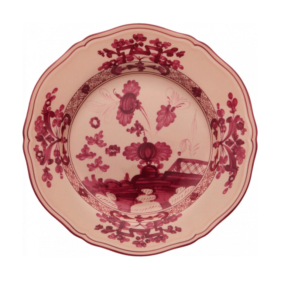 ORIENTE ITALIANO DESSERT PLATE, VERMIGLIO
