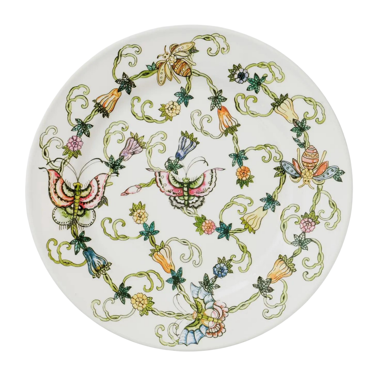 GARDEN PARTY DINNER PLATES (SET OF 4)