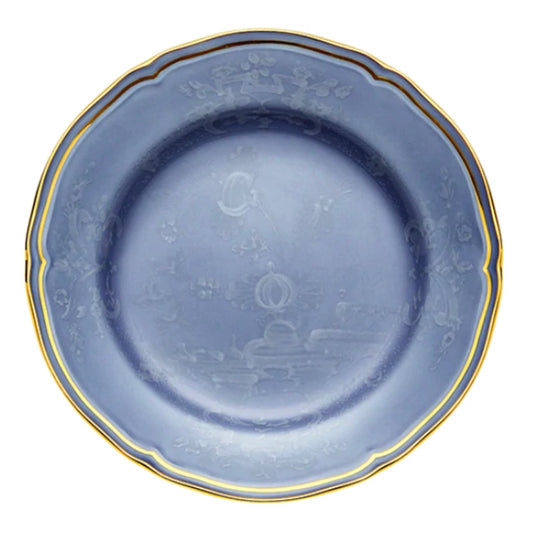 ORIENTE ITALIANO BREAD PLATE, PERVINCA