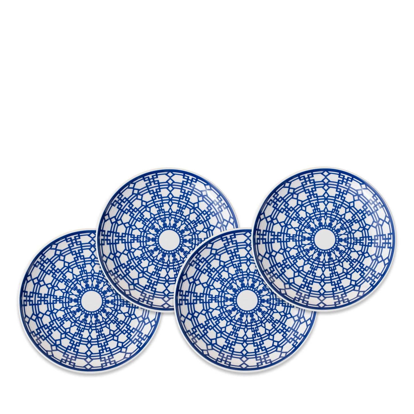 NEWPORT BLUE APPETIZER PLATES (SET OF 4)