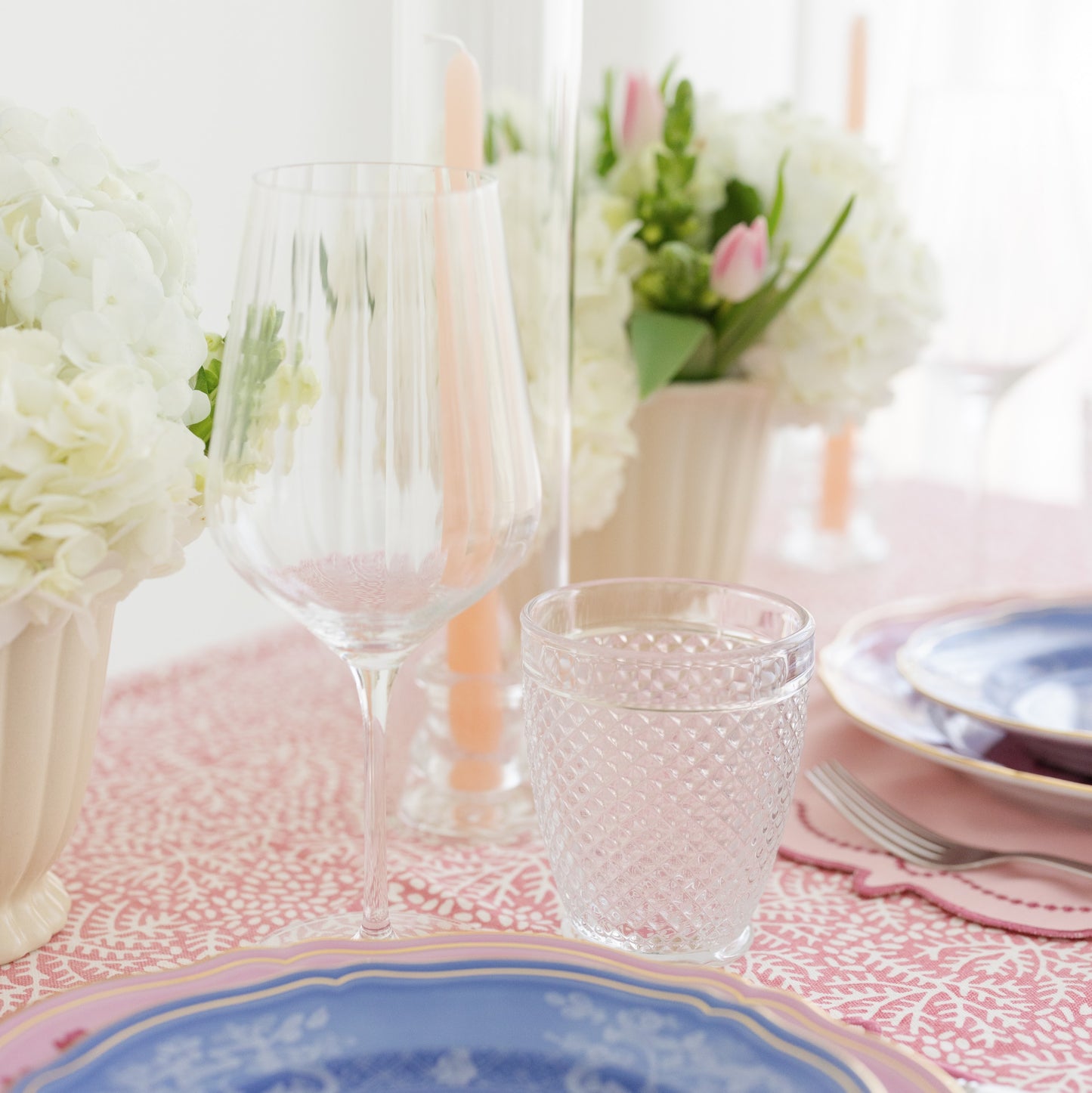 FLUTED WINE GLASSES (SET OF 6)