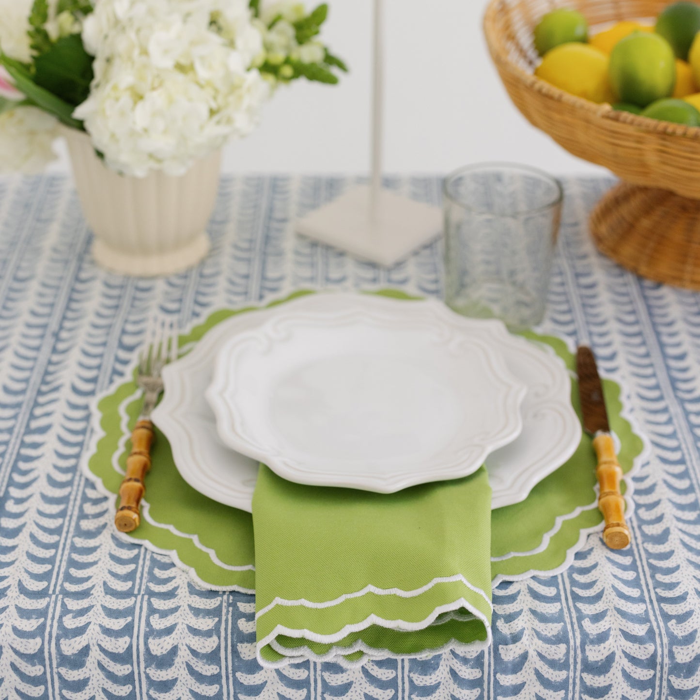 RHODE NAPKINS, GREEN (SET OF 4)