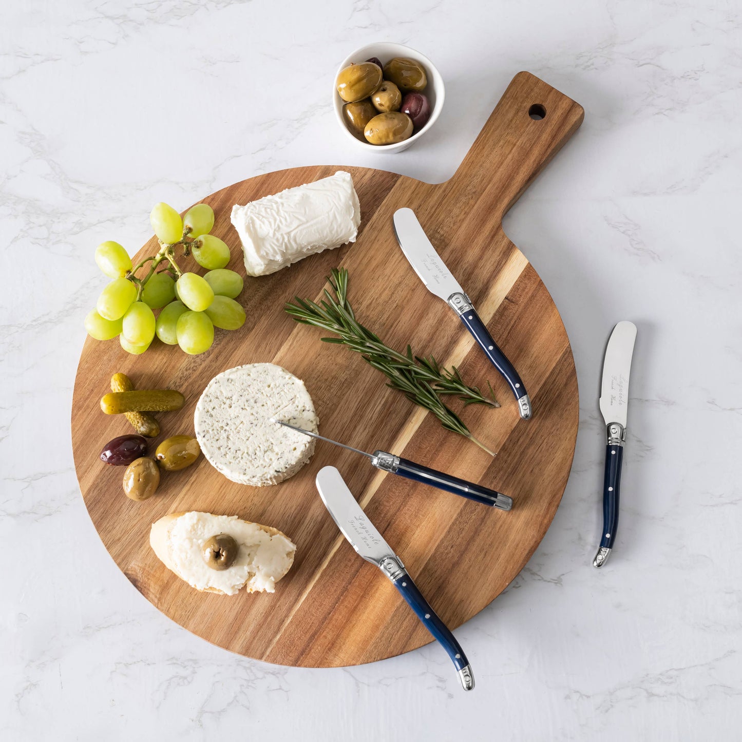 4-PIECE SPREADER SET, NAVY