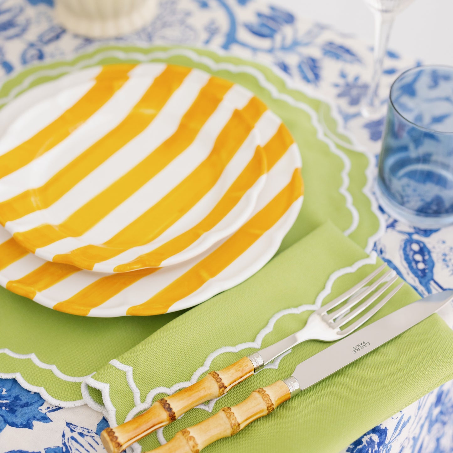 RHODE NAPKINS, GREEN (SET OF 4)