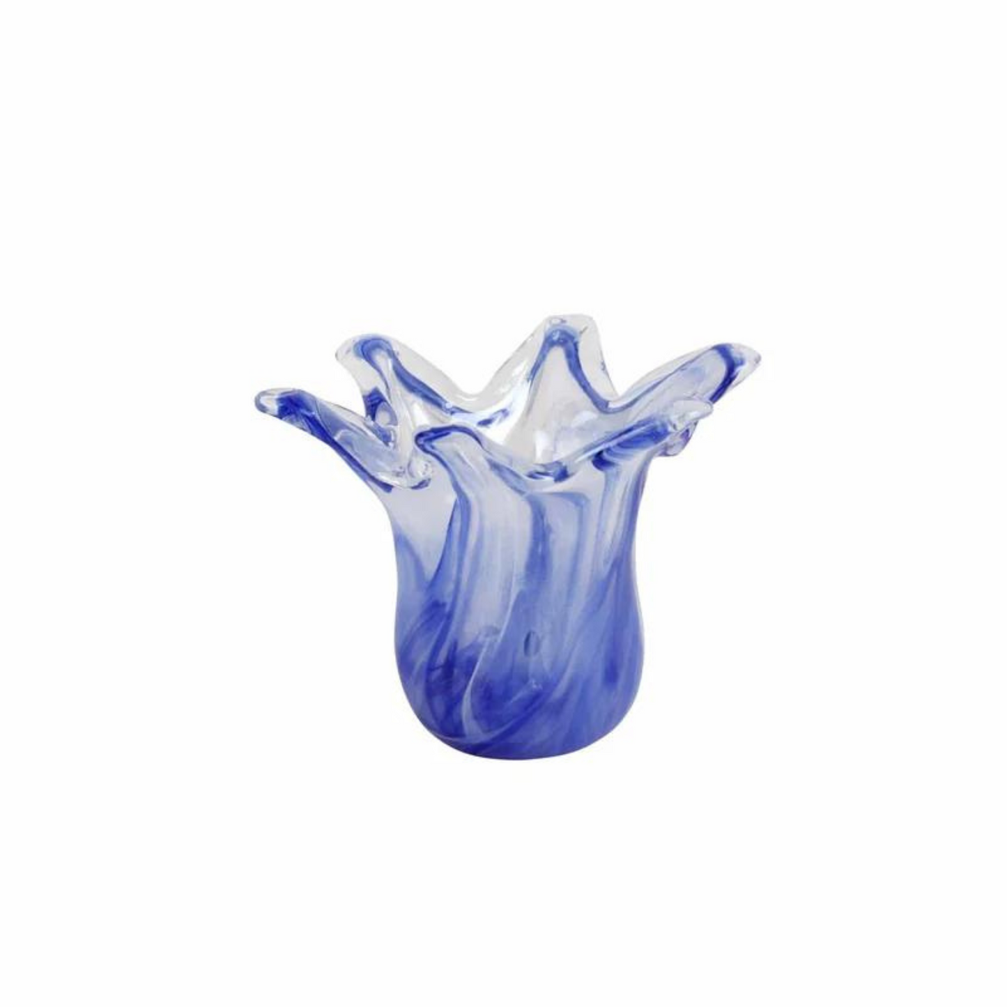 ONDA GLASS COBALT PETITE VASE