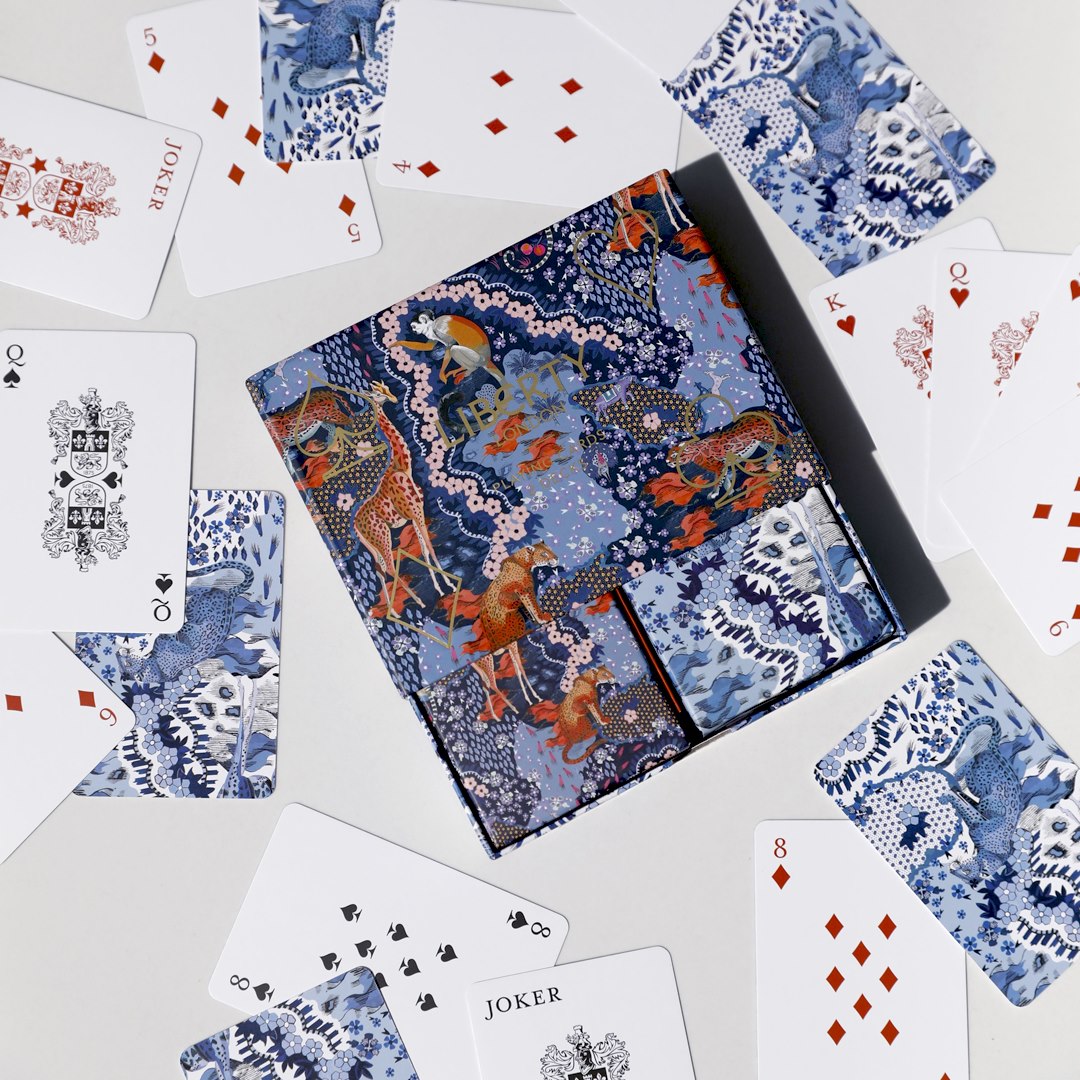 LIBERTY LONDON PLAYING CARD SET