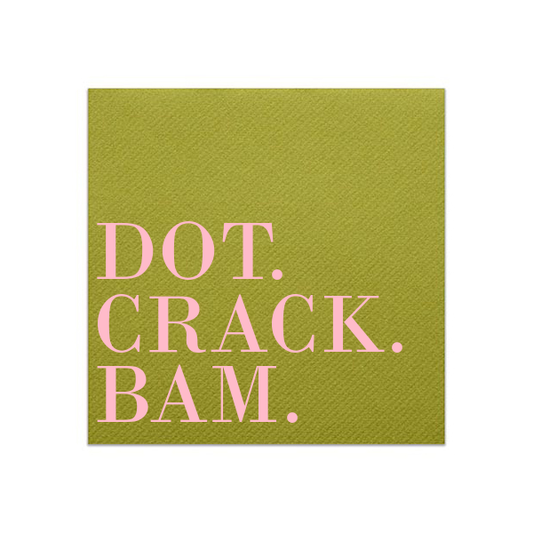 MAHJONG COCKTAIL NAPKINS