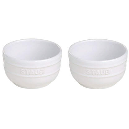 CERAMIC PREP BOWL SET, SET OF 2