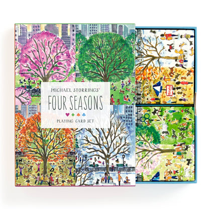 MICHAEL STORRINGS FOUR SEASONS PLAYING CARD SET