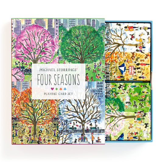 MICHAEL STORRINGS FOUR SEASONS PLAYING CARD SET
