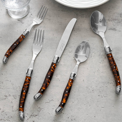 TORTOISE FLATWARE SET