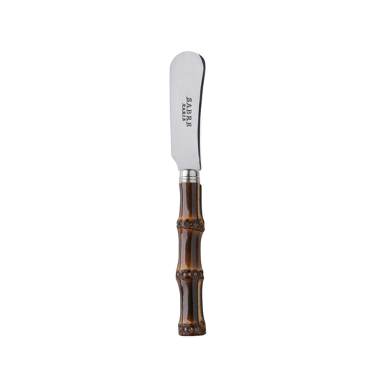 BROWN BAMBOO CHEESE SPREADER