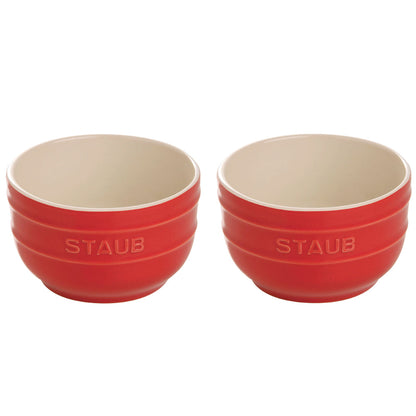 CERAMIC PREP BOWL SET, SET OF 2