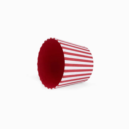 STRIPE LAMPSHADE, RED STRIPE
