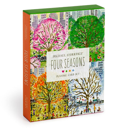 MICHAEL STORRINGS FOUR SEASONS PLAYING CARD SET