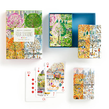 MICHAEL STORRINGS FOUR SEASONS PLAYING CARD SET