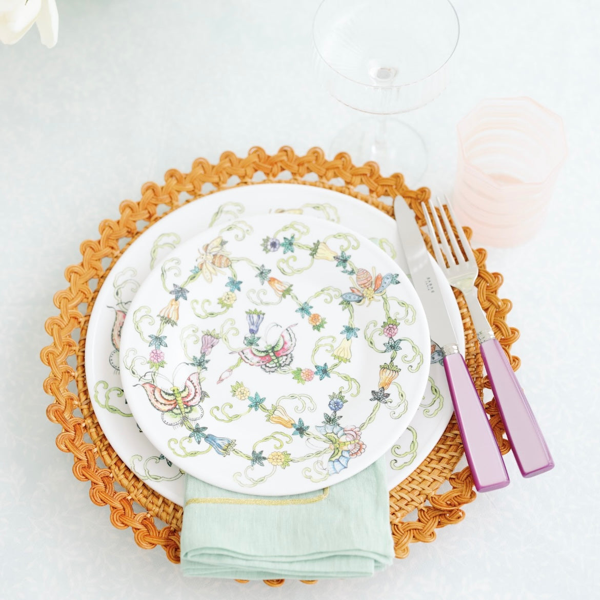 GARDEN PARTY SALAD PLATES (SET OF 4)
