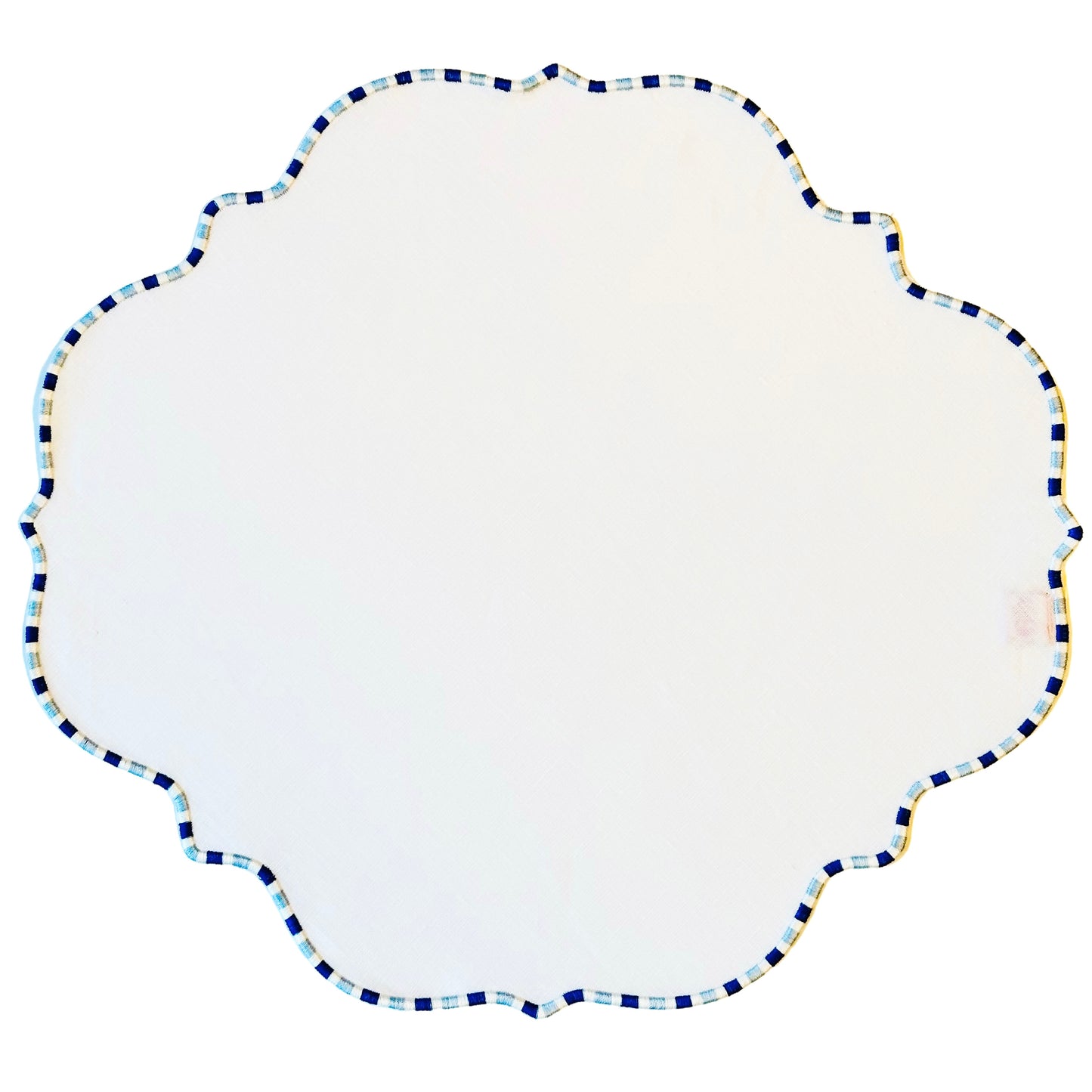 BLUE EMBROIDERED PLACEMAT (SET OF 4)