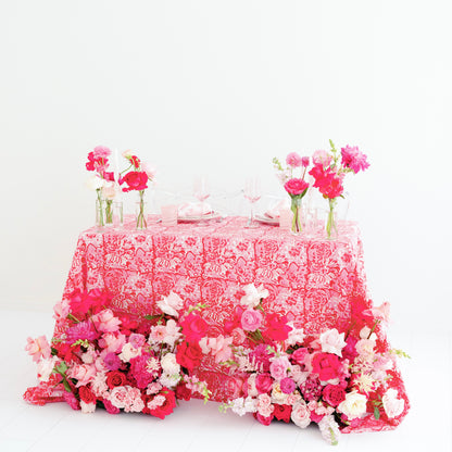 MILLIE TABLECLOTH, PINK