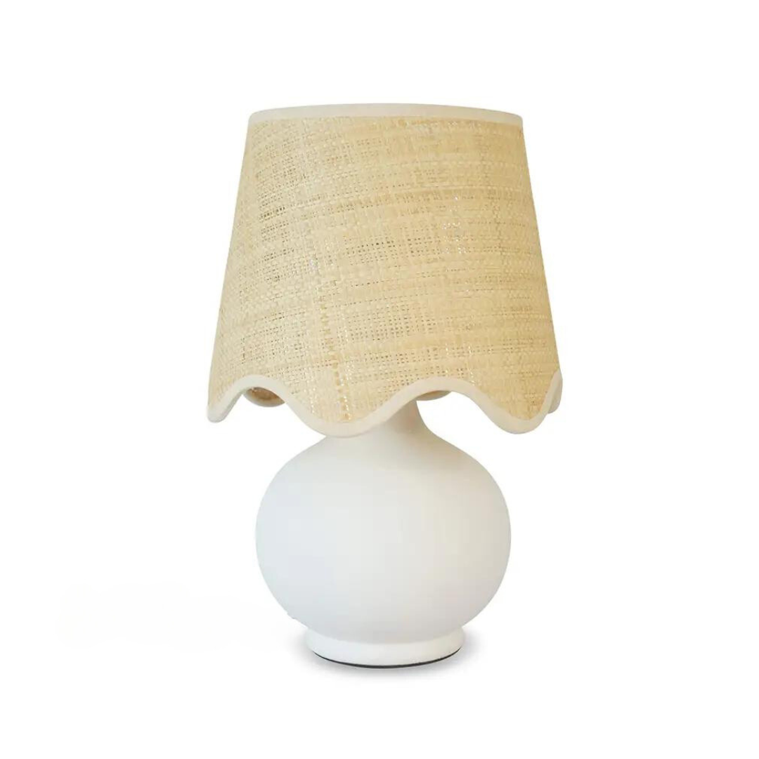 SCALLOP TABLE LAMP