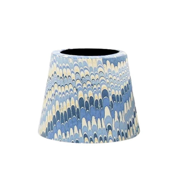 MARBLED MOUNTAIN BLUE LAMPSHADE