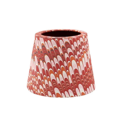 MARBLED MOUNTAIN RED LAMPSHADE