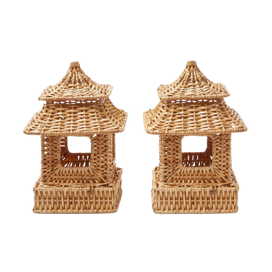 RATTAN PAGODA SET