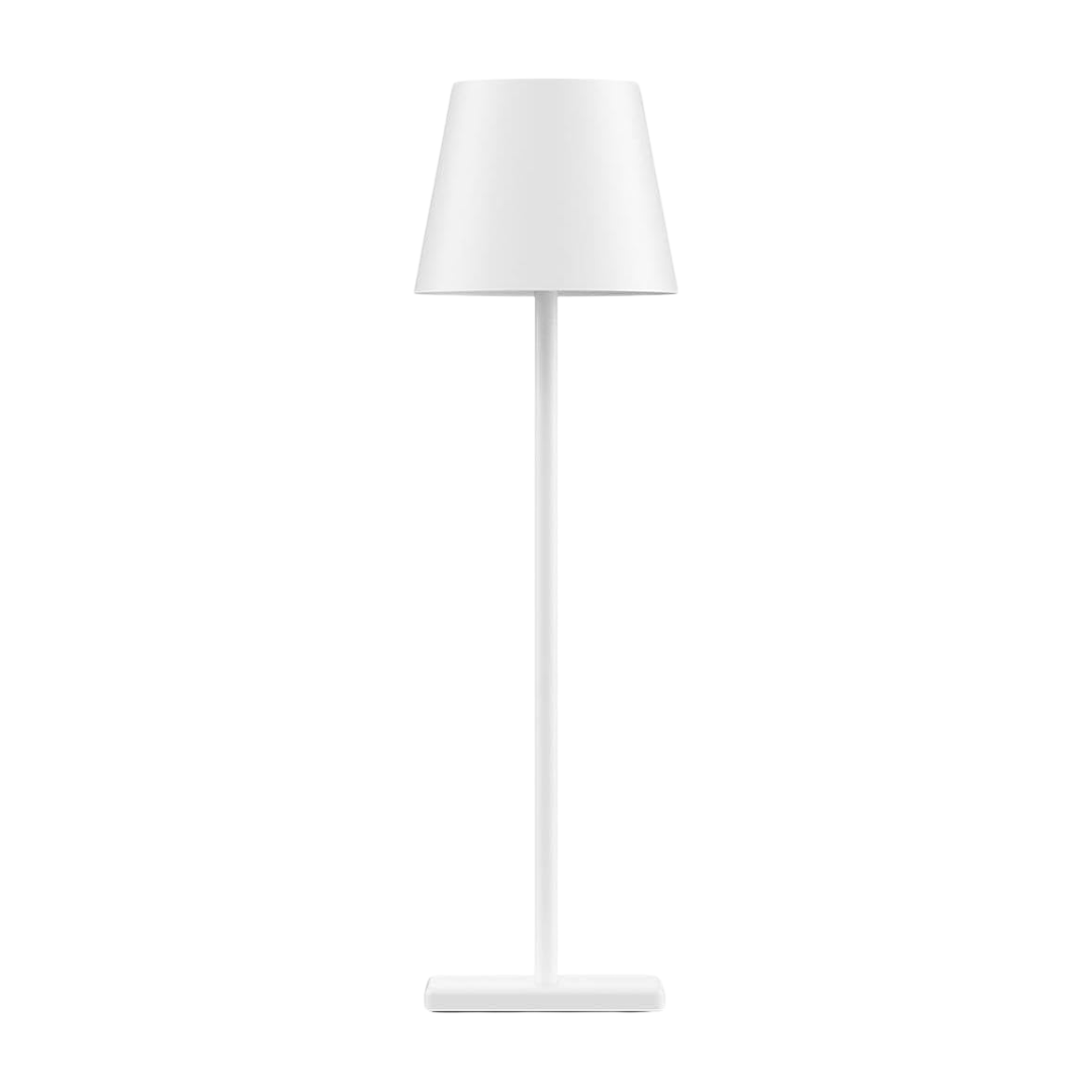 CORDLESS TABLE LAMP, WHITE